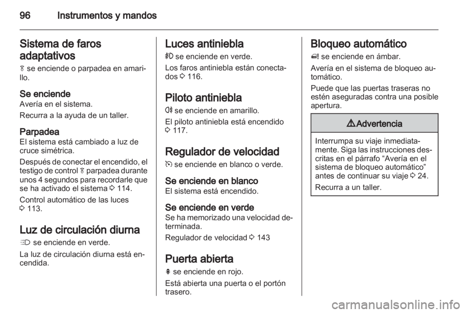 OPEL MERIVA 2011  Manual de Instrucciones (in Spanish) 