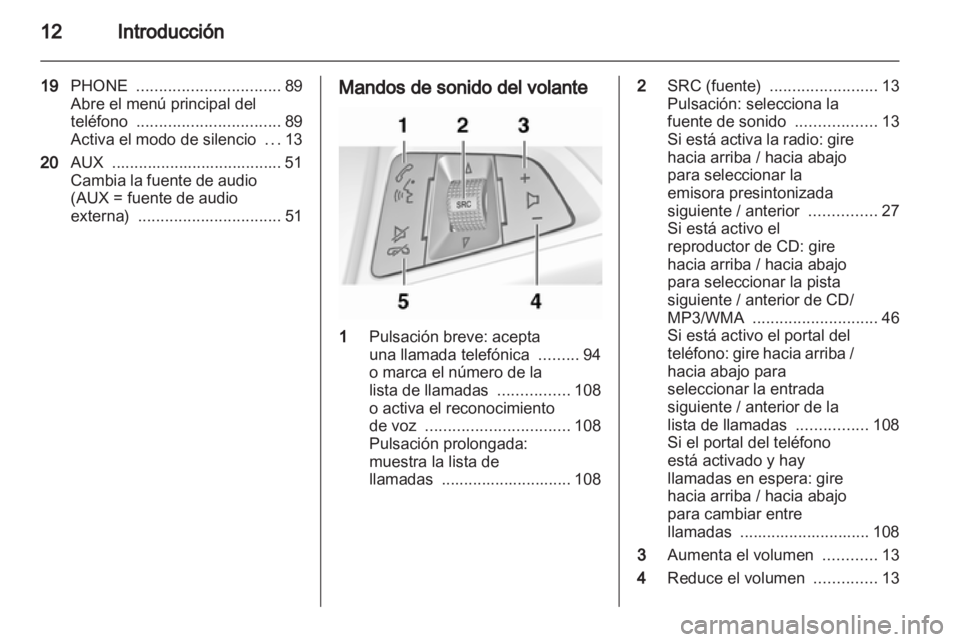 OPEL MERIVA 2011.25 Manual de infoentretenimiento (in Spanish) OPEL MERIVA 2011.25 Manual de infoentretenimiento (in Spanish)