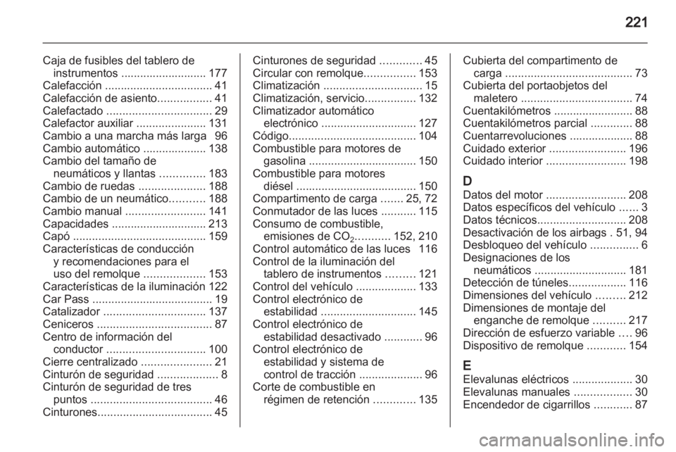 OPEL MERIVA 2011.5 Manual de Instrucciones (in Spanish) OPEL MERIVA 2011.5 Manual de Instrucciones (in Spanish)