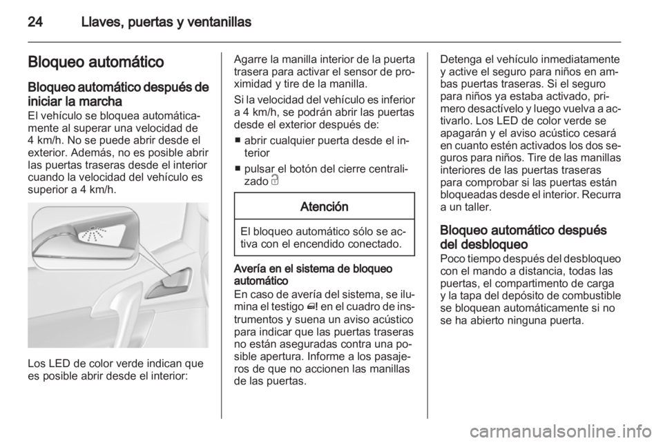 OPEL MERIVA 2011.5 Manual de Instrucciones (in Spanish) OPEL MERIVA 2011.5 Manual de Instrucciones (in Spanish)