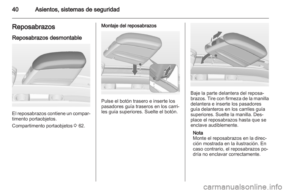 OPEL MERIVA 2011.5 Manual de Instrucciones (in Spanish) OPEL MERIVA 2011.5 Manual de Instrucciones (in Spanish)