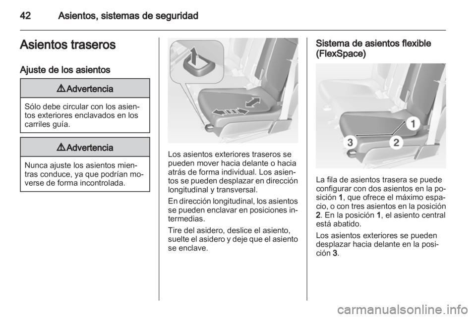 OPEL MERIVA 2011.5 Manual de Instrucciones (in Spanish) OPEL MERIVA 2011.5 Manual de Instrucciones (in Spanish)