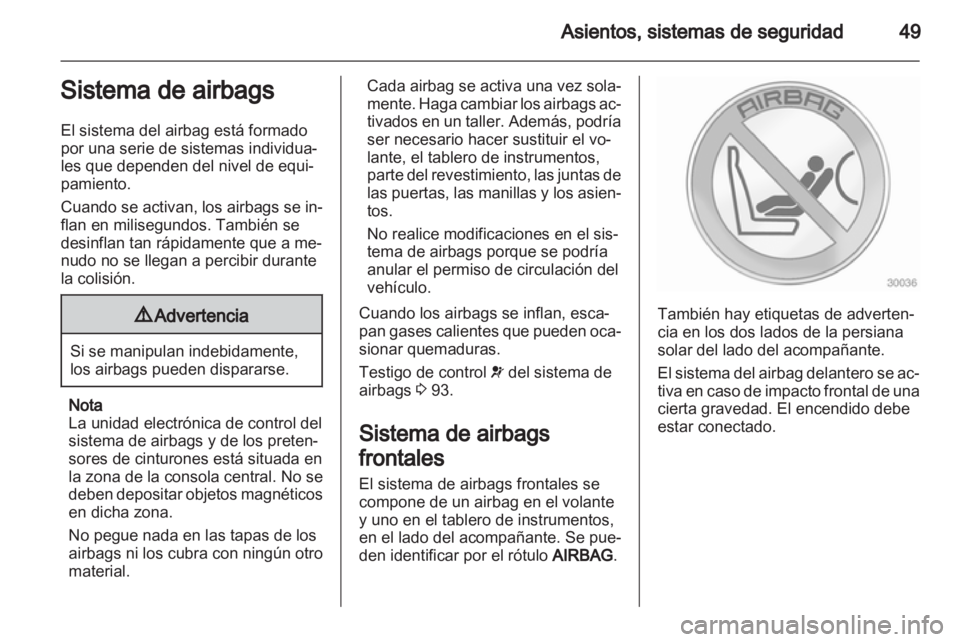 OPEL MERIVA 2011.5 Manual de Instrucciones (in Spanish) OPEL MERIVA 2011.5 Manual de Instrucciones (in Spanish)