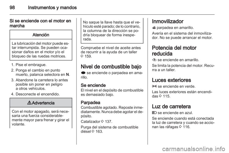 OPEL MERIVA 2011.5 Manual de Instrucciones (in Spanish) OPEL MERIVA 2011.5 Manual de Instrucciones (in Spanish)