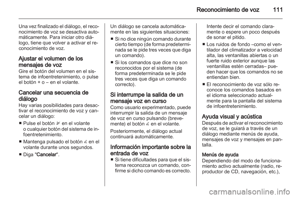 OPEL MERIVA 2012 Manual de infoentretenimiento (in Spanish) OPEL MERIVA 2012 Manual de infoentretenimiento (in Spanish)