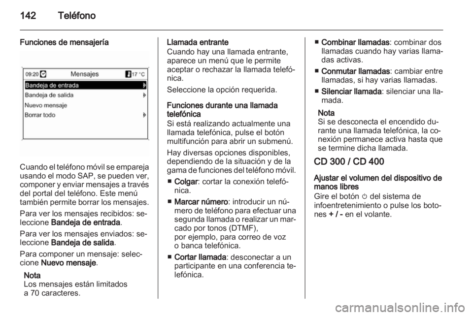 OPEL MERIVA 2012 Manual de infoentretenimiento (in Spanish) OPEL MERIVA 2012 Manual de infoentretenimiento (in Spanish)