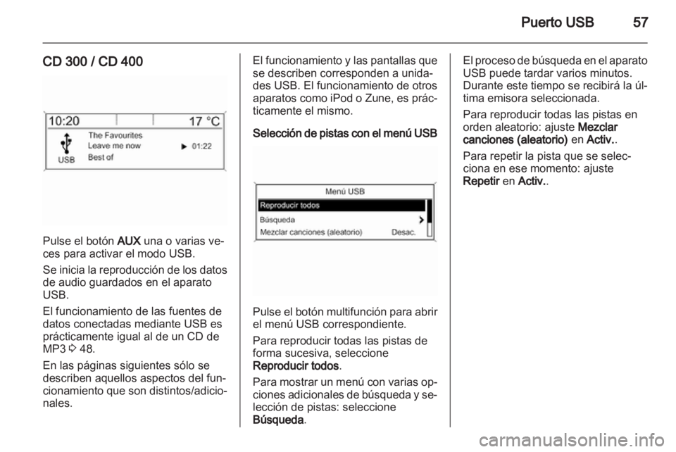 OPEL MERIVA 2012 Manual de infoentretenimiento (in Spanish) OPEL MERIVA 2012 Manual de infoentretenimiento (in Spanish)