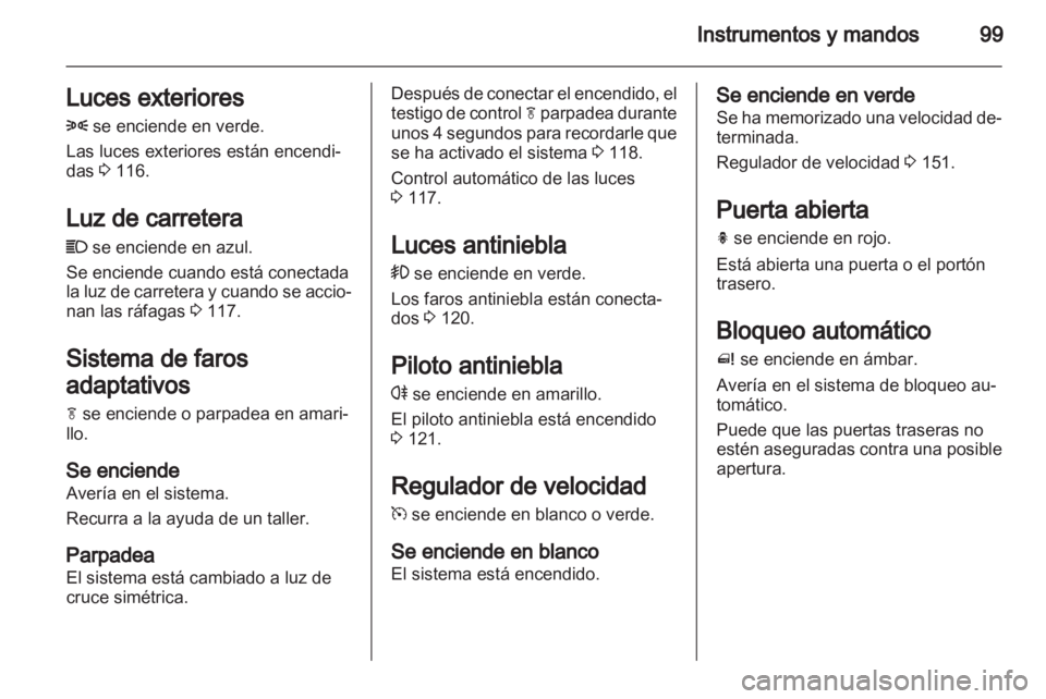 OPEL MERIVA 2012 Manual de Instrucciones (in Spanish) OPEL MERIVA 2012 Manual de Instrucciones (in Spanish)