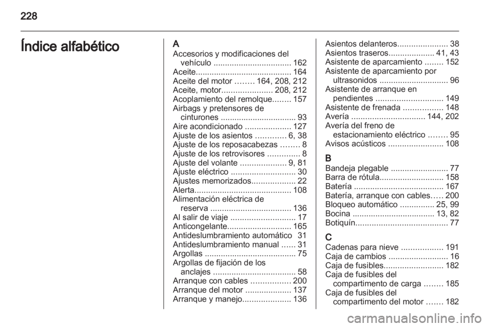 OPEL MERIVA 2012 Manual de Instrucciones (in Spanish) OPEL MERIVA 2012 Manual de Instrucciones (in Spanish)