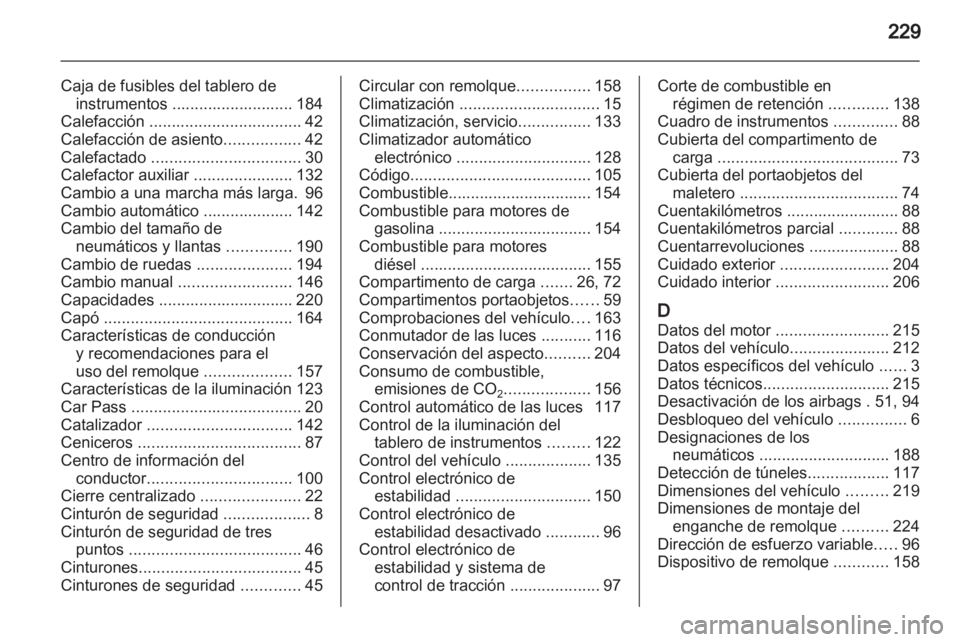 OPEL MERIVA 2012 Manual de Instrucciones (in Spanish) OPEL MERIVA 2012 Manual de Instrucciones (in Spanish)