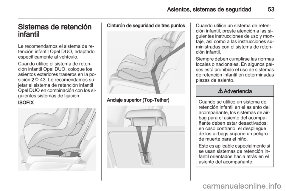 OPEL MERIVA 2012 Manual de Instrucciones (in Spanish) OPEL MERIVA 2012 Manual de Instrucciones (in Spanish)
