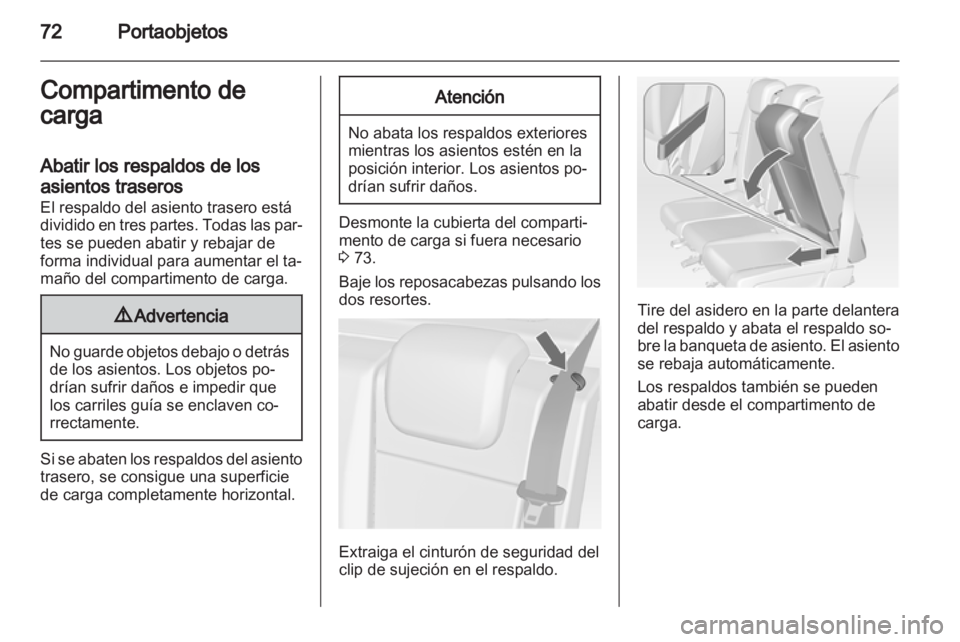 OPEL MERIVA 2012 Manual de Instrucciones (in Spanish) OPEL MERIVA 2012 Manual de Instrucciones (in Spanish)