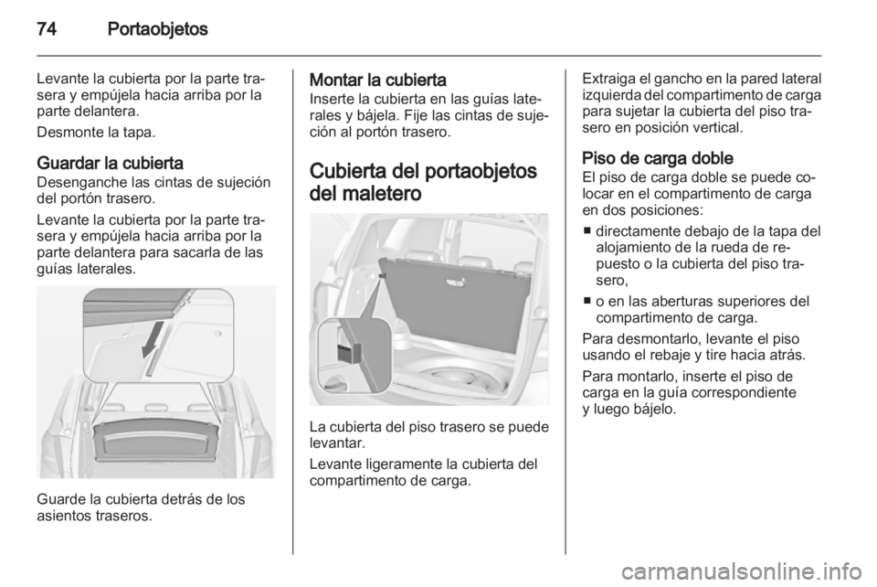 OPEL MERIVA 2012 Manual de Instrucciones (in Spanish) OPEL MERIVA 2012 Manual de Instrucciones (in Spanish)