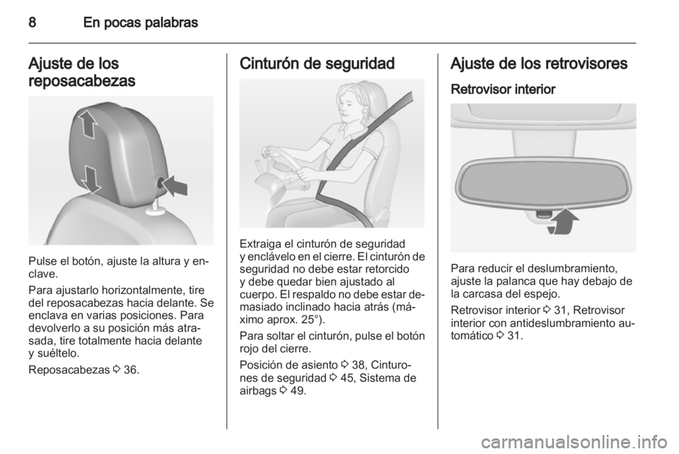 OPEL MERIVA 2012 Manual de Instrucciones (in Spanish) OPEL MERIVA 2012 Manual de Instrucciones (in Spanish)