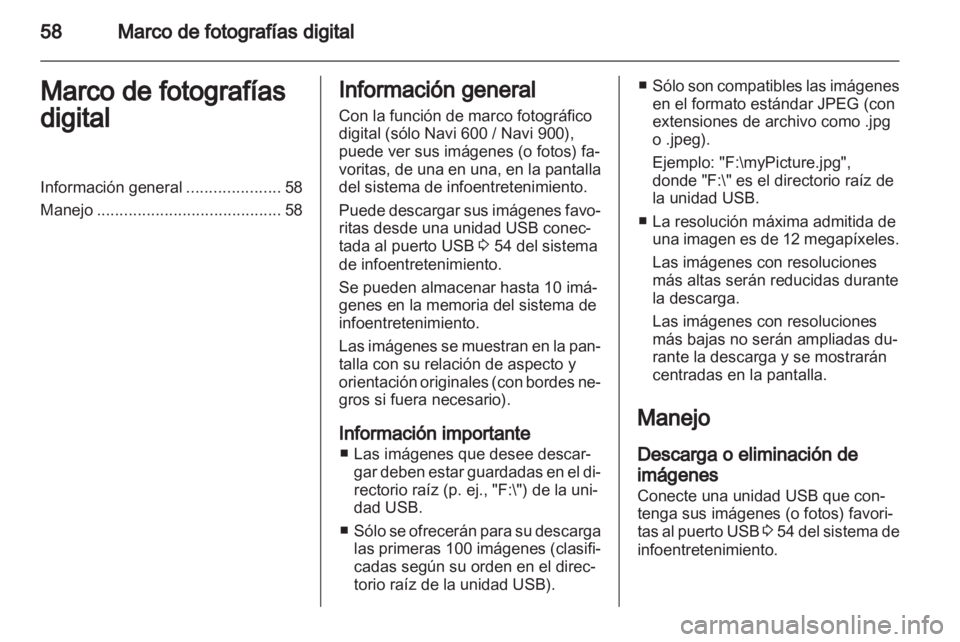 OPEL MERIVA 2012.5  Manual de infoentretenimiento (in Spanish) 