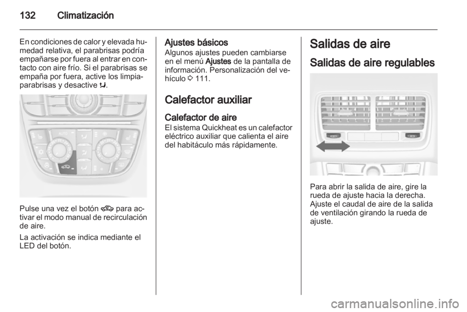 OPEL MERIVA 2012.5 Manual de Instrucciones (in Spanish) OPEL MERIVA 2012.5 Manual de Instrucciones (in Spanish)