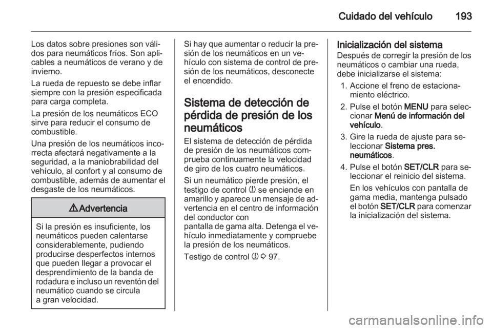 OPEL MERIVA 2012.5 Manual de Instrucciones (in Spanish) OPEL MERIVA 2012.5 Manual de Instrucciones (in Spanish)