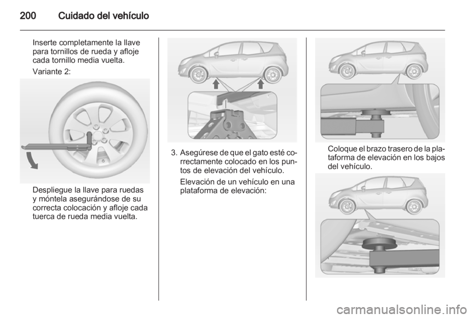OPEL MERIVA 2012.5 Manual de Instrucciones (in Spanish) OPEL MERIVA 2012.5 Manual de Instrucciones (in Spanish)