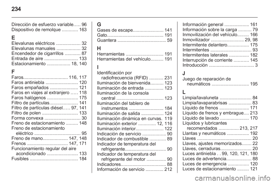 OPEL MERIVA 2012.5 Manual de Instrucciones (in Spanish) OPEL MERIVA 2012.5 Manual de Instrucciones (in Spanish)