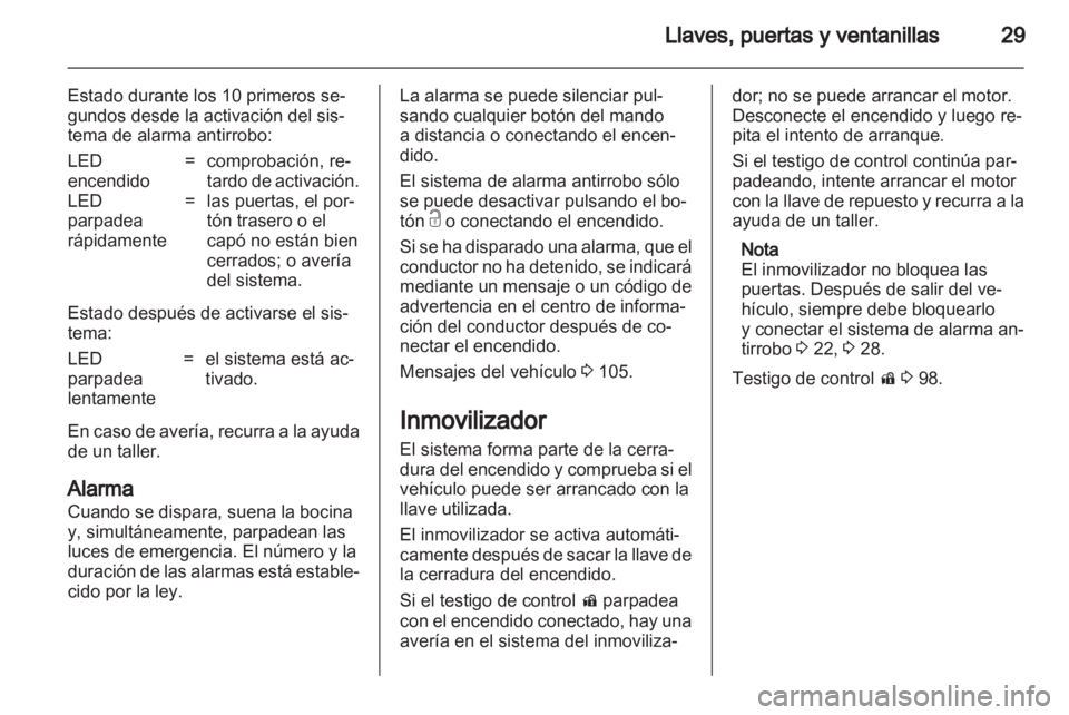 OPEL MERIVA 2012.5 Manual de Instrucciones (in Spanish) OPEL MERIVA 2012.5 Manual de Instrucciones (in Spanish)