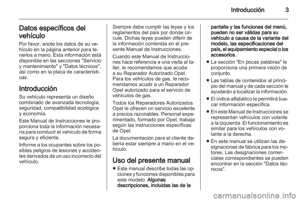 OPEL MERIVA 2012.5  Manual de Instrucciones (in Spanish) 