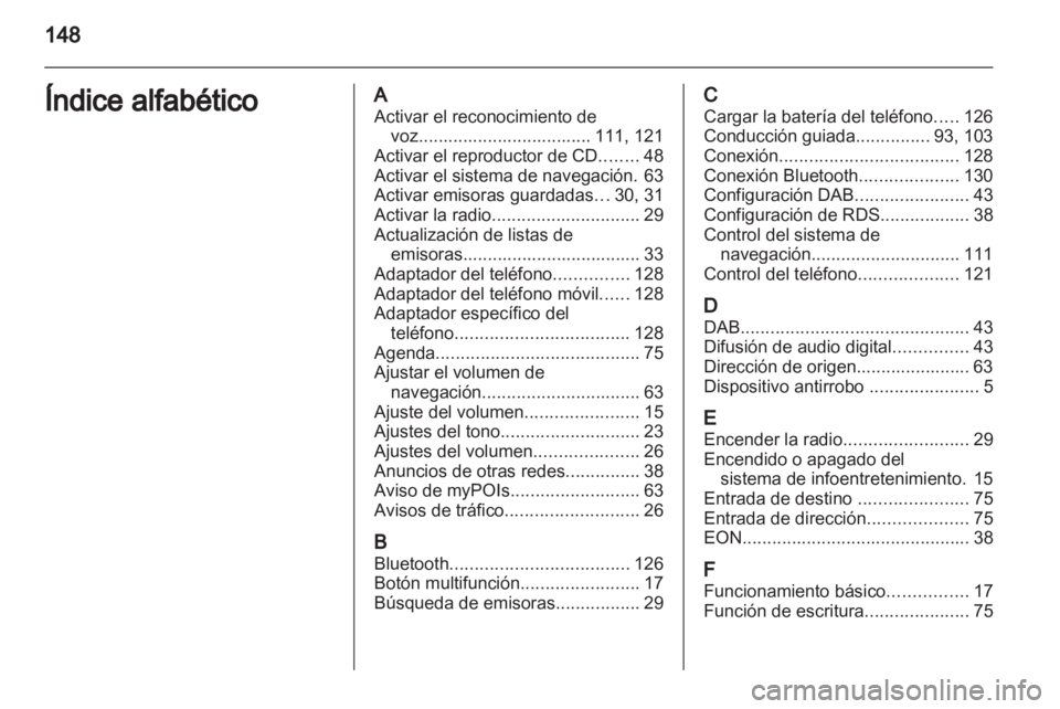 OPEL MERIVA 2013  Manual de infoentretenimiento (in Spanish) 