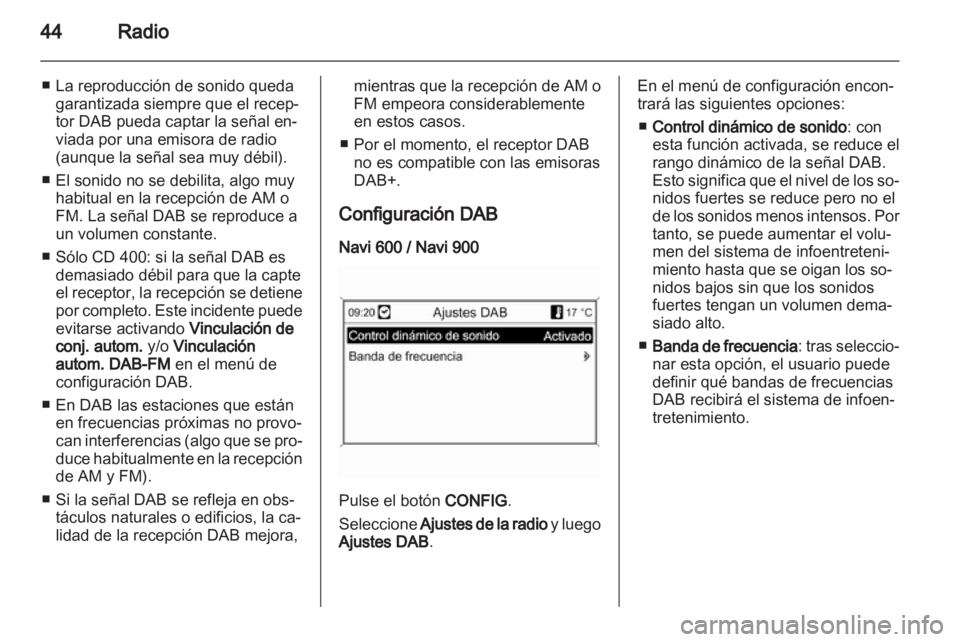 OPEL MERIVA 2013 Manual de infoentretenimiento (in Spanish) OPEL MERIVA 2013 Manual de infoentretenimiento (in Spanish)