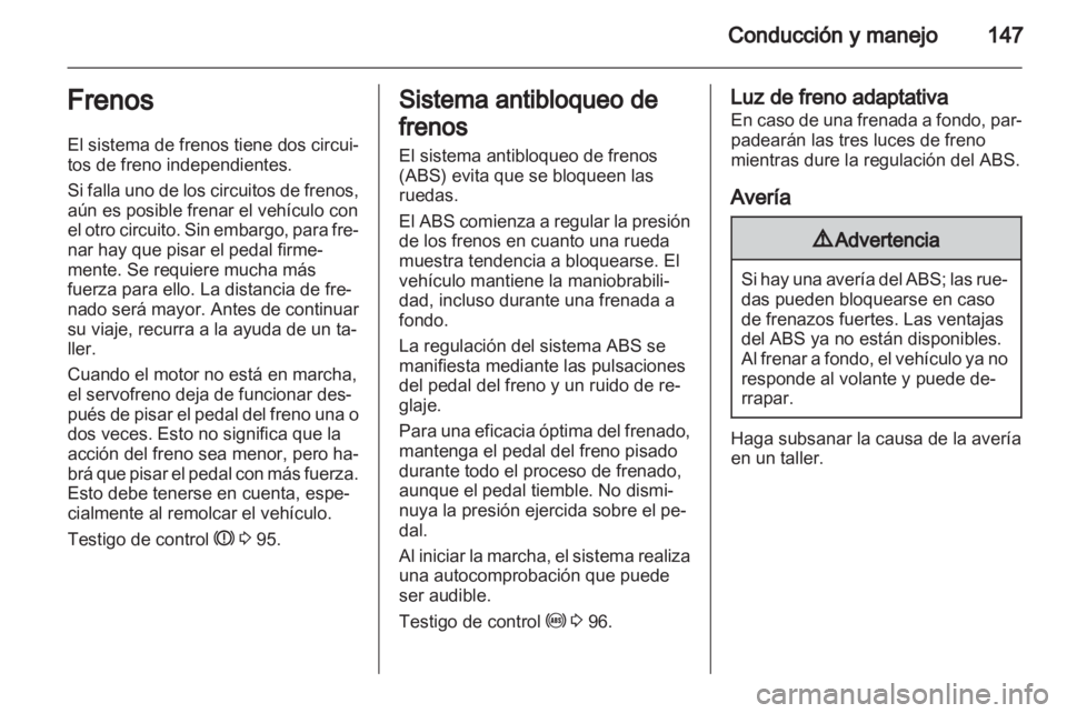 OPEL MERIVA 2013 Manual de Instrucciones (in Spanish) OPEL MERIVA 2013 Manual de Instrucciones (in Spanish)