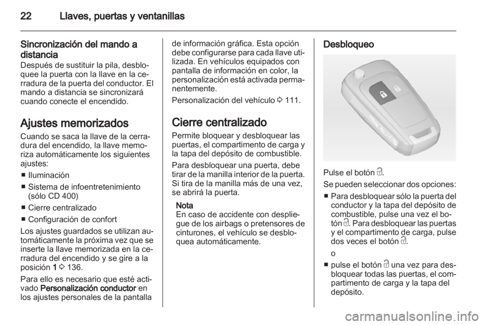 OPEL MERIVA 2013 Manual de Instrucciones (in Spanish) OPEL MERIVA 2013 Manual de Instrucciones (in Spanish)