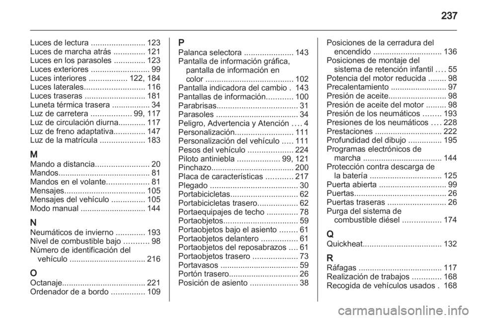 OPEL MERIVA 2013 Manual de Instrucciones (in Spanish) OPEL MERIVA 2013 Manual de Instrucciones (in Spanish)