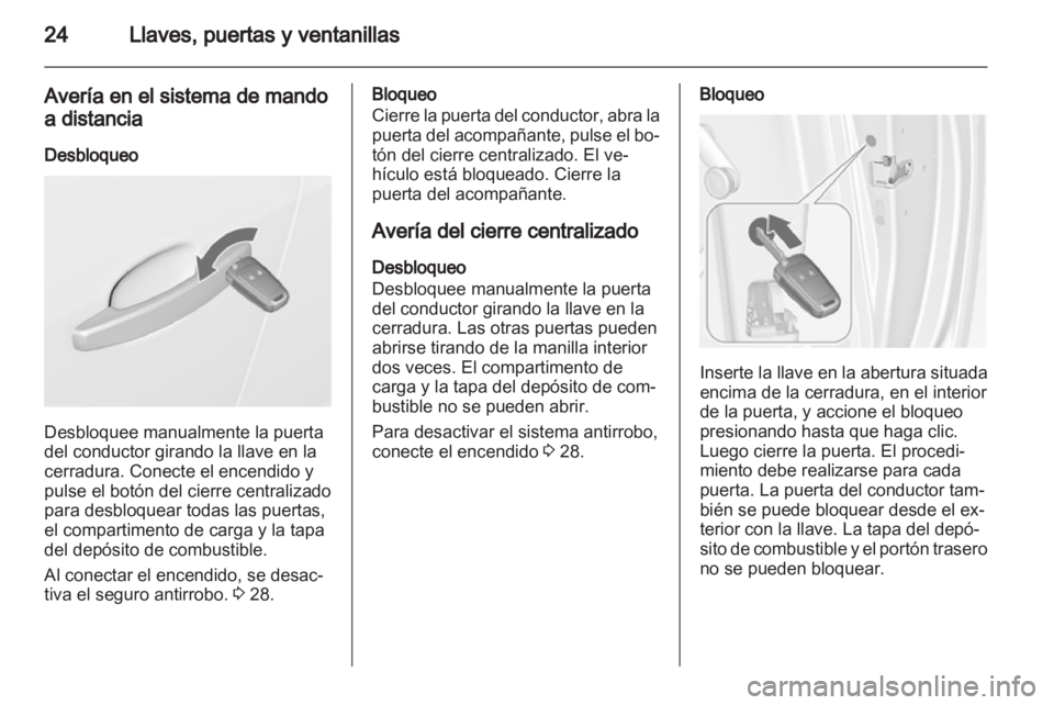 OPEL MERIVA 2013  Manual de Instrucciones (in Spanish) 