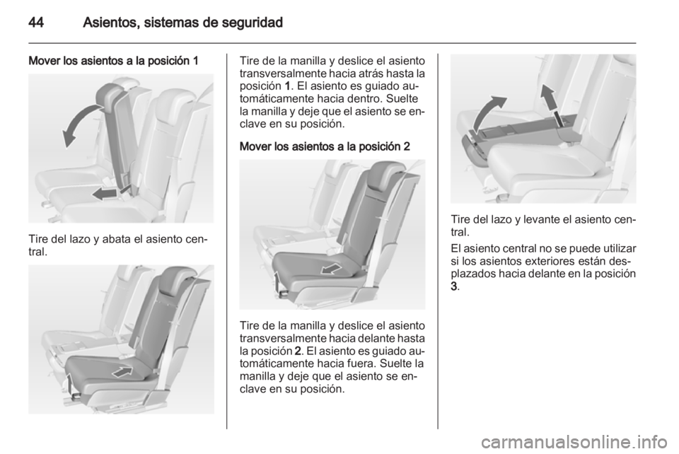 OPEL MERIVA 2013  Manual de Instrucciones (in Spanish) 