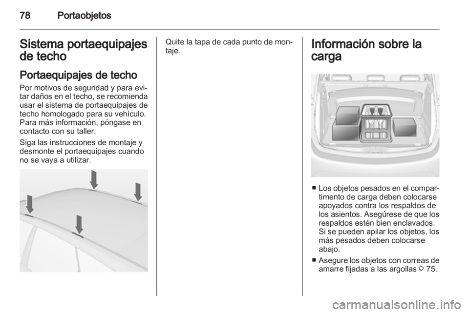 OPEL MERIVA 2013 Manual de Instrucciones (in Spanish) OPEL MERIVA 2013 Manual de Instrucciones (in Spanish)