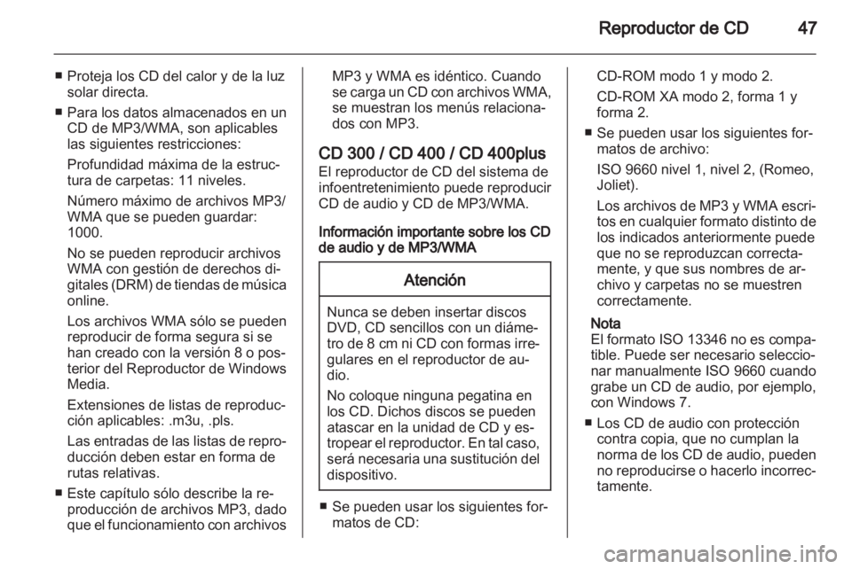 OPEL MERIVA 2013.5  Manual de infoentretenimiento (in Spanish) 