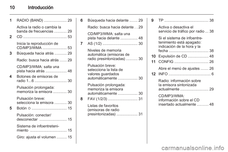 OPEL MERIVA 2013.5  Manual de infoentretenimiento (in Spanish) 