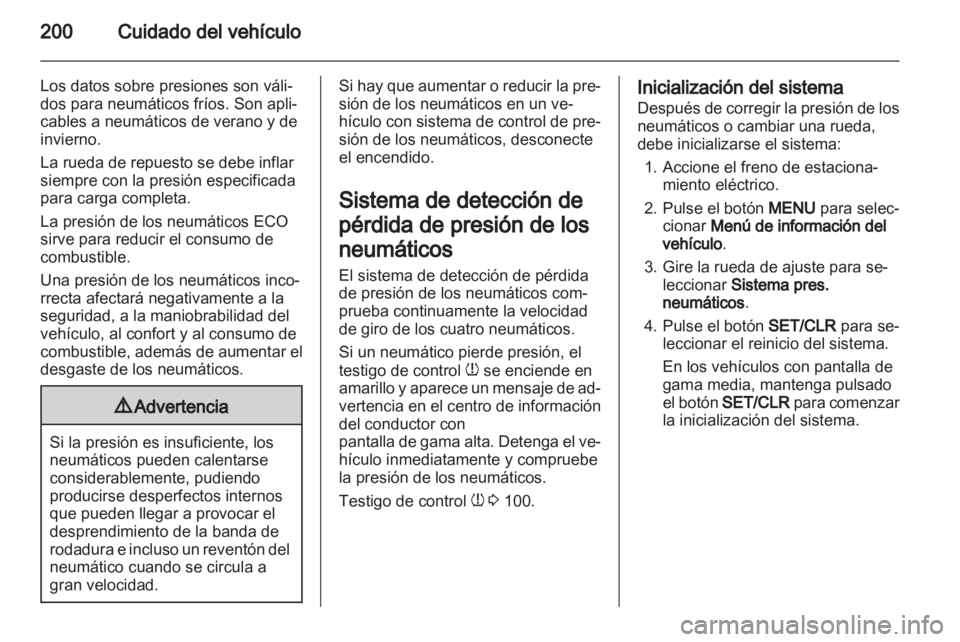 OPEL MERIVA 2013.5 Manual de Instrucciones (in Spanish) OPEL MERIVA 2013.5 Manual de Instrucciones (in Spanish)