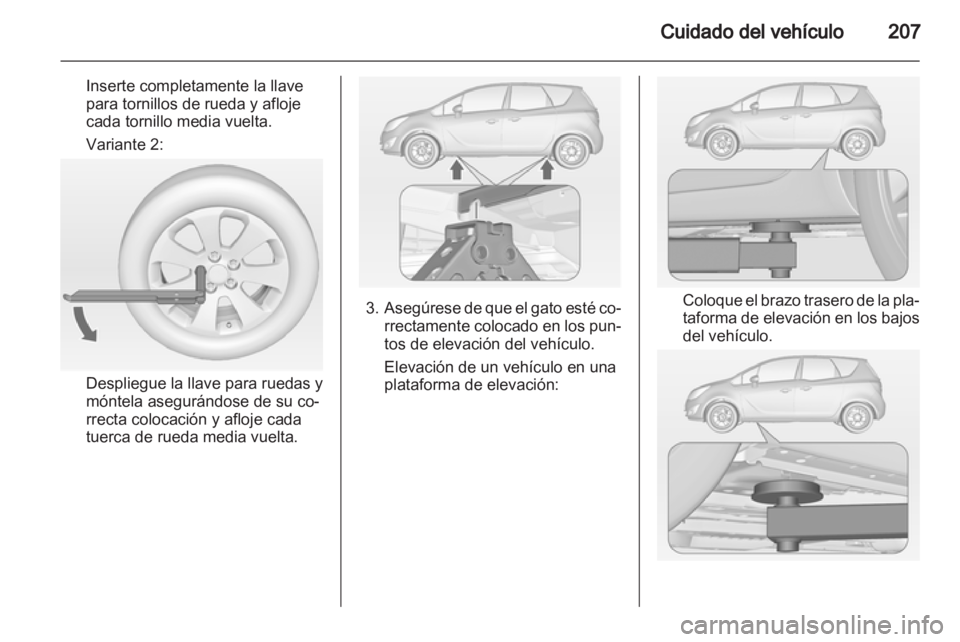 OPEL MERIVA 2013.5 Manual de Instrucciones (in Spanish) OPEL MERIVA 2013.5 Manual de Instrucciones (in Spanish)