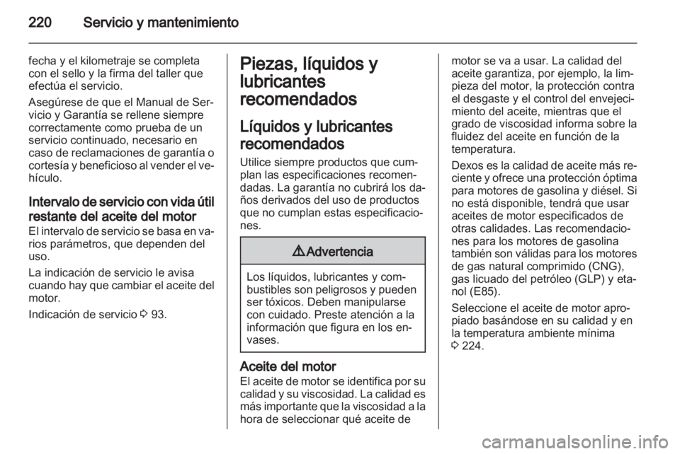 OPEL MERIVA 2013.5 Manual de Instrucciones (in Spanish) OPEL MERIVA 2013.5 Manual de Instrucciones (in Spanish)