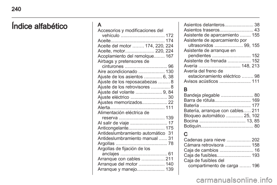 OPEL MERIVA 2013.5 Manual de Instrucciones (in Spanish) OPEL MERIVA 2013.5 Manual de Instrucciones (in Spanish)