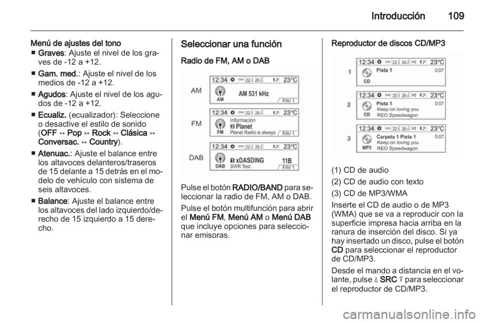OPEL MOKKA 2013 Manual de infoentretenimiento (in Spanish) OPEL MOKKA 2013 Manual de infoentretenimiento (in Spanish)