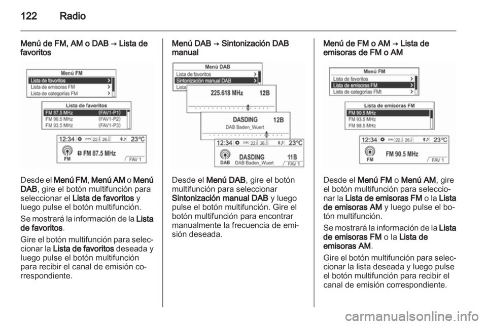 OPEL MOKKA 2013  Manual de infoentretenimiento (in Spanish) 