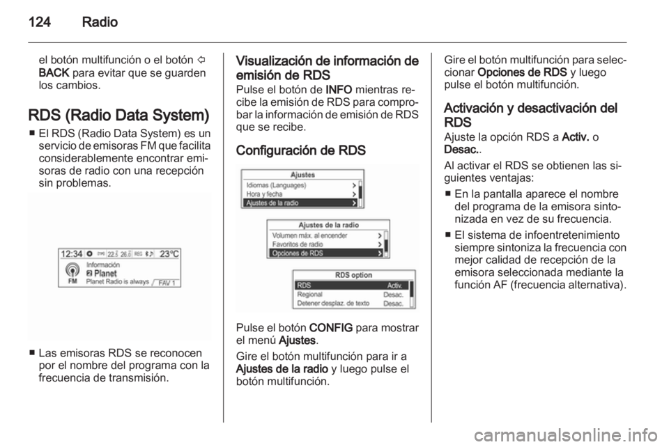 OPEL MOKKA 2013  Manual de infoentretenimiento (in Spanish) 