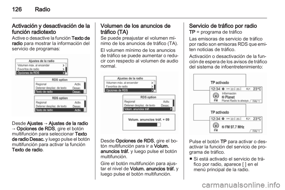 OPEL MOKKA 2013  Manual de infoentretenimiento (in Spanish) 