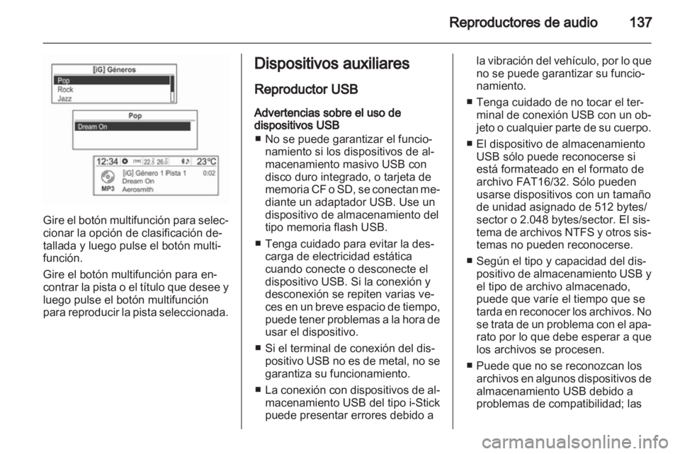 OPEL MOKKA 2013  Manual de infoentretenimiento (in Spanish) 