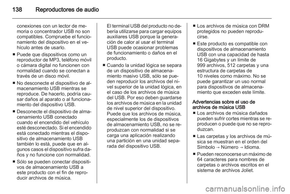 OPEL MOKKA 2013  Manual de infoentretenimiento (in Spanish) 