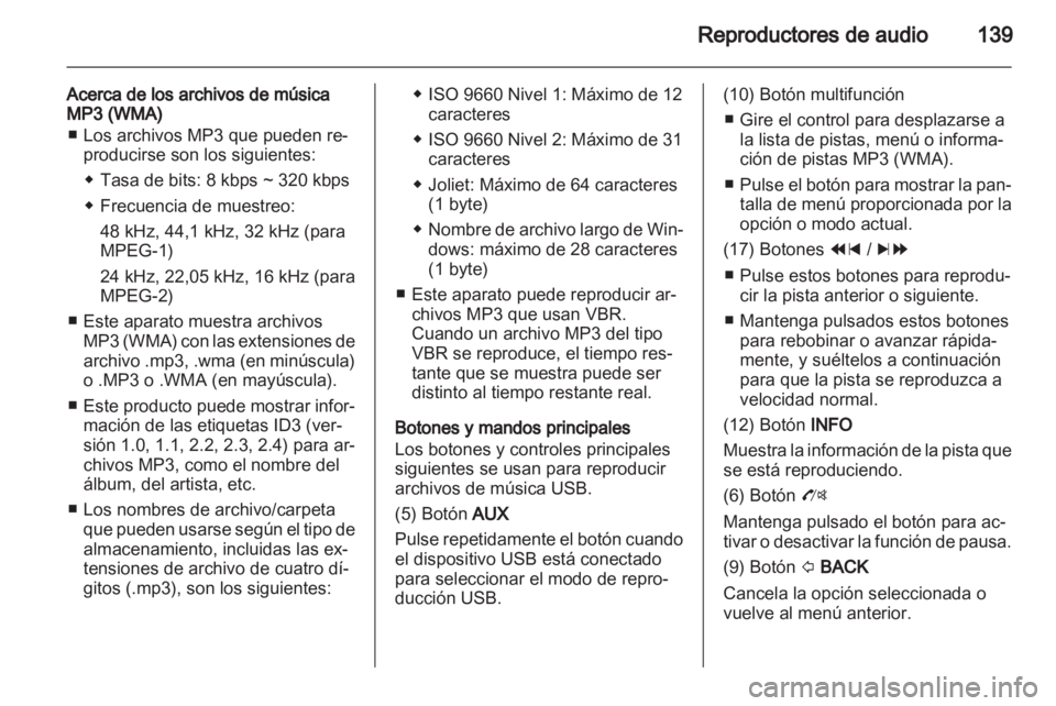 OPEL MOKKA 2013  Manual de infoentretenimiento (in Spanish) 