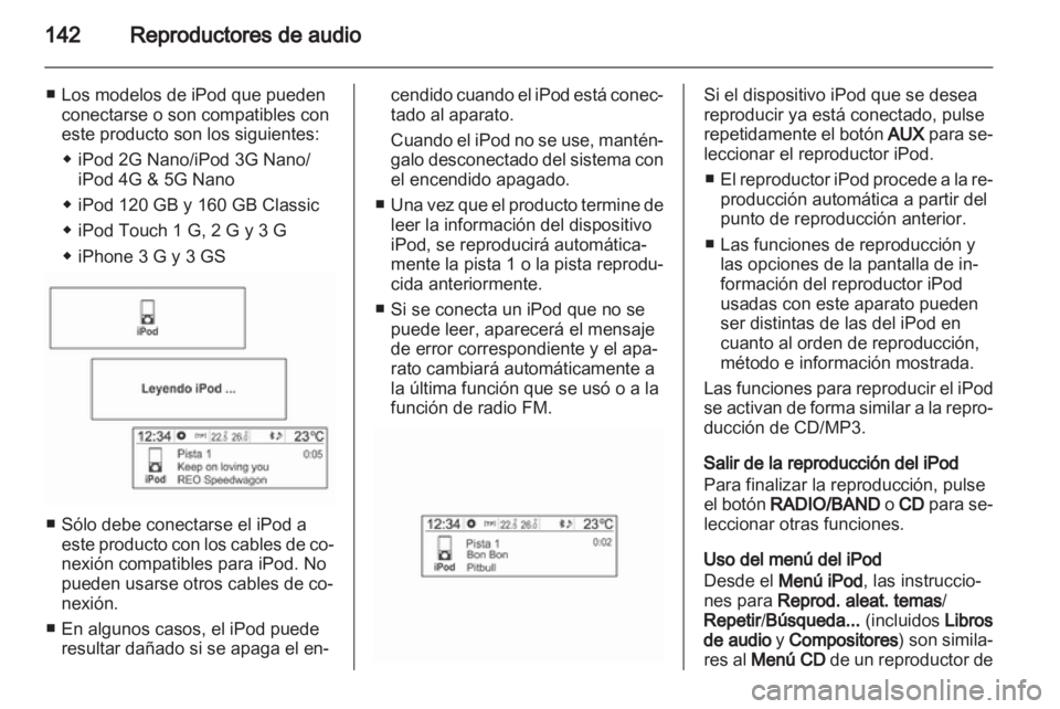 OPEL MOKKA 2013  Manual de infoentretenimiento (in Spanish) 