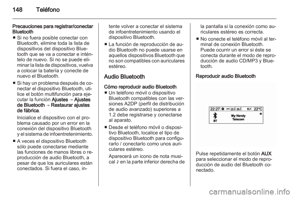 OPEL MOKKA 2013  Manual de infoentretenimiento (in Spanish) 