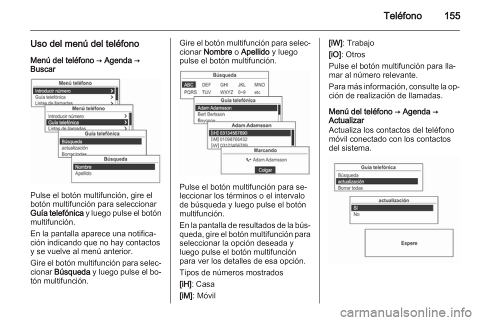 OPEL MOKKA 2013  Manual de infoentretenimiento (in Spanish) 