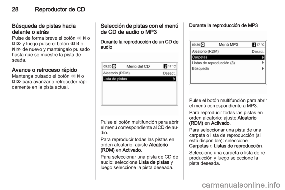 OPEL MOKKA 2013  Manual de infoentretenimiento (in Spanish) 